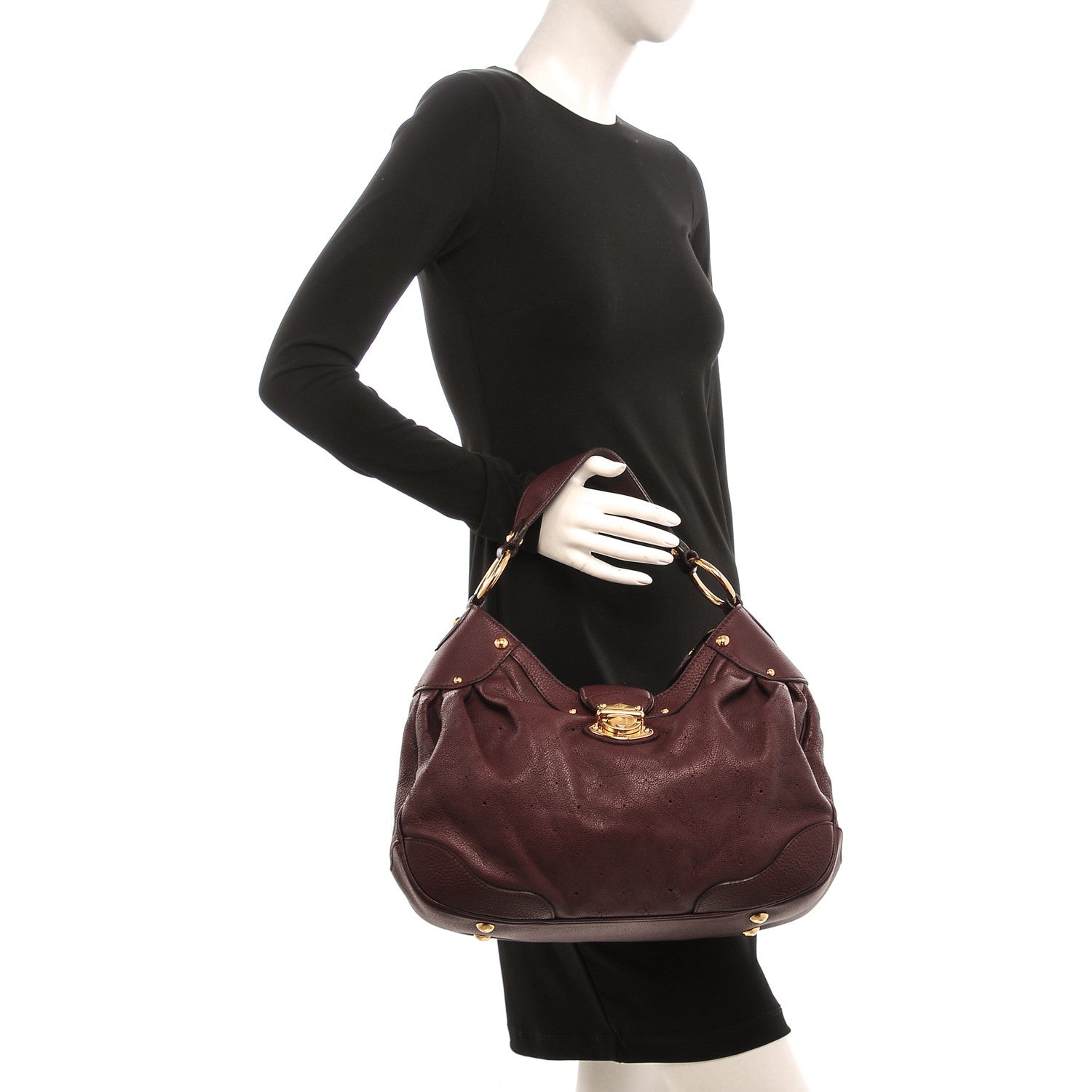 Louis Vuitton Mahina Solar PM Bordeaux 2 of 9