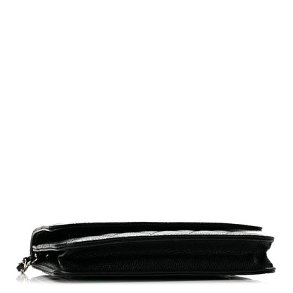 Chanel Caviar Quilted Wallet on Chain WOC Black 4 of 14