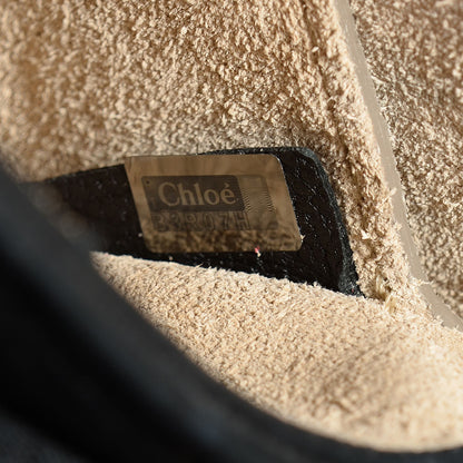 Chloe Grained Lambskin Nano Drew Shoulder Bag Black 8 of 8