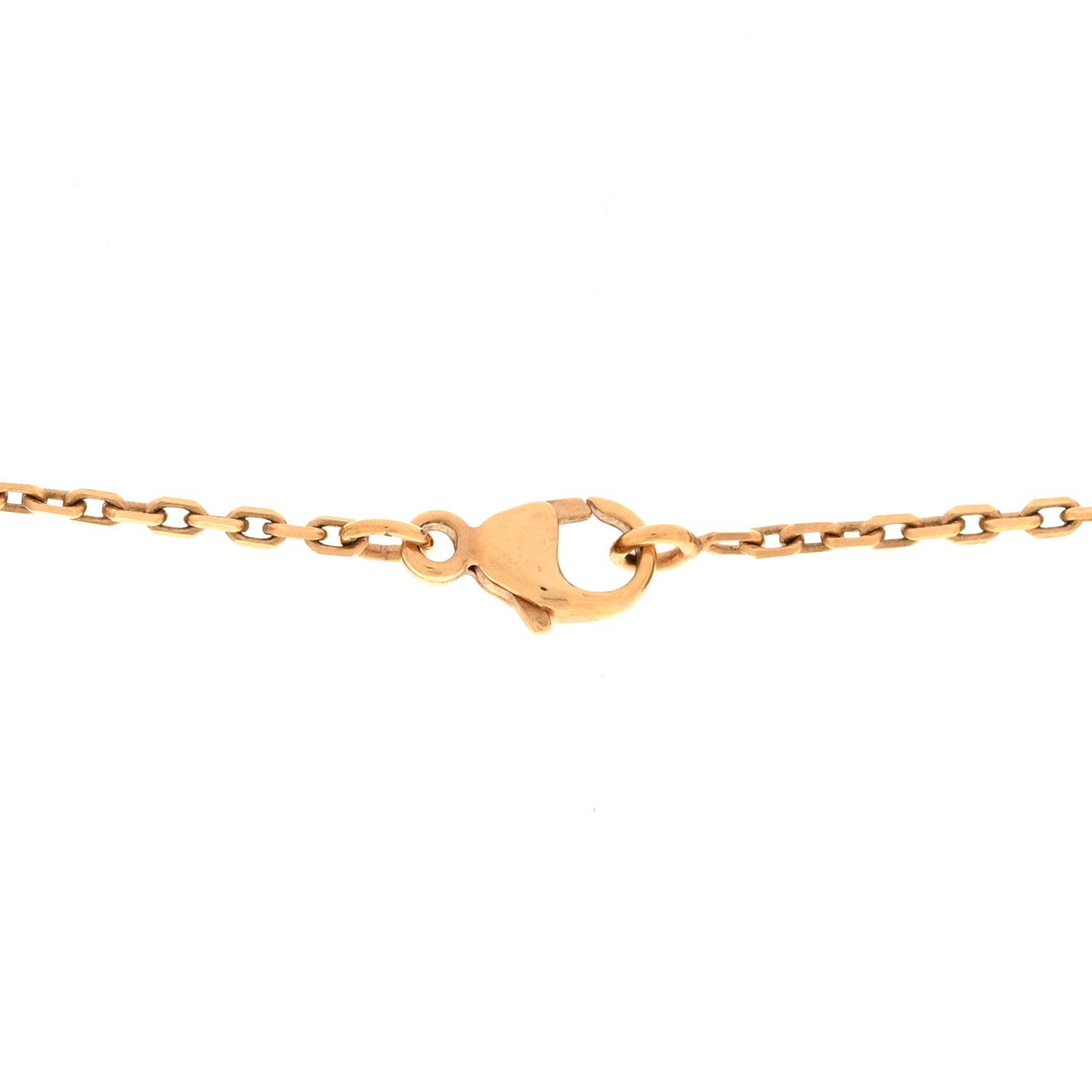 Hermes Lacquered Gold Mini Pop H Pendant Necklace White 6 of 7