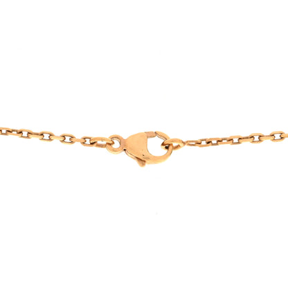Hermes Lacquered Gold Mini Pop H Pendant Necklace White 6 of 7