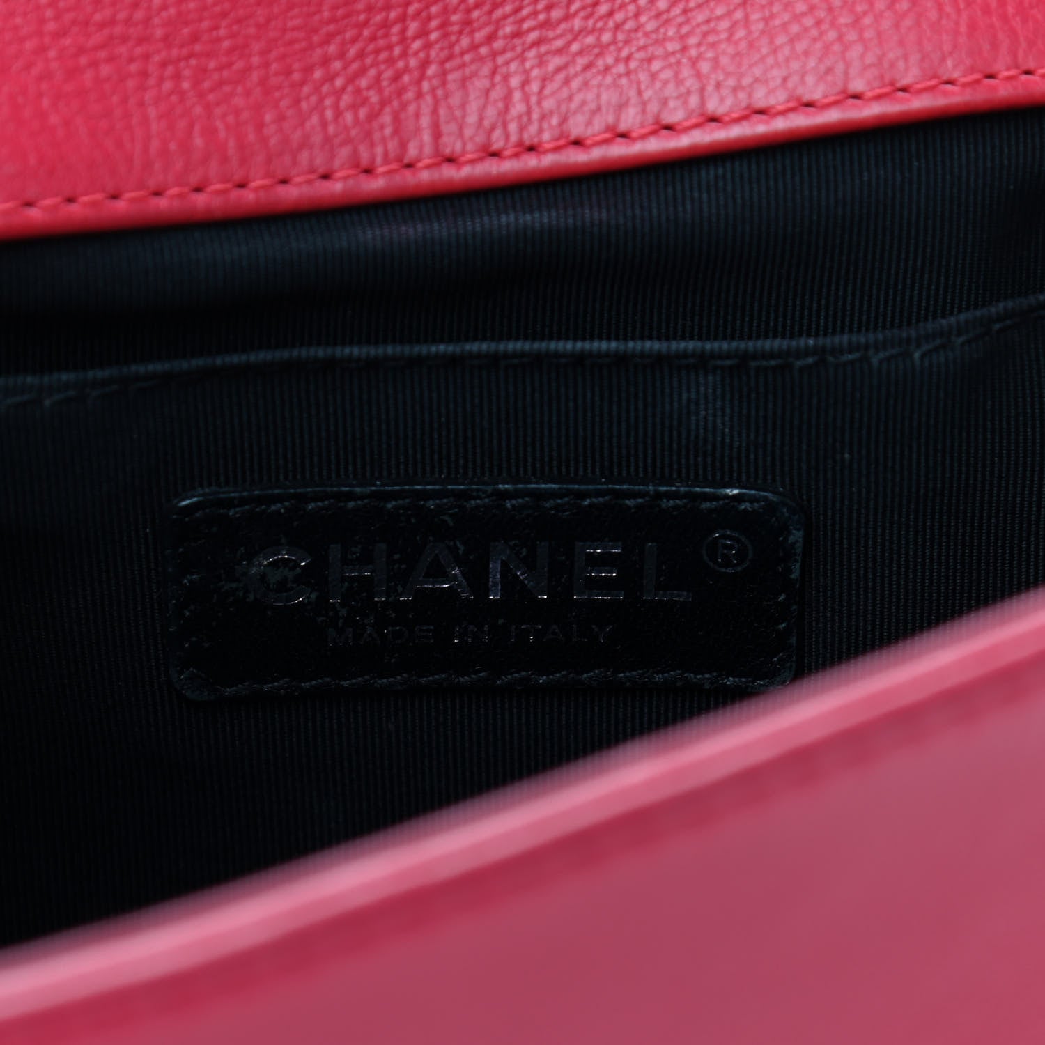 Chanel Calfskin Quilted Medium Boy Flap Red 6 of 9