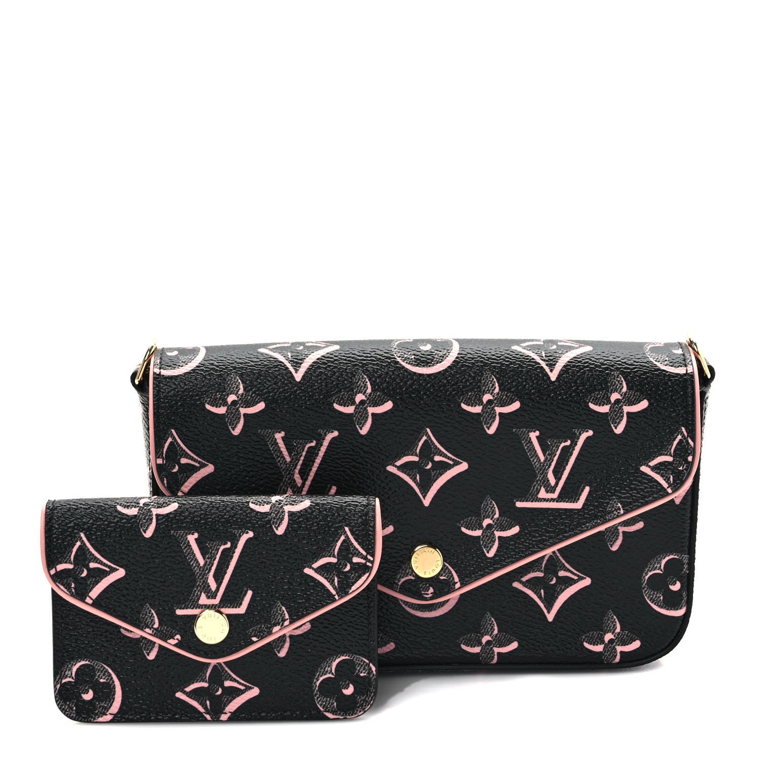 Louis Vuitton Monogram Fall For You Felicie Strap & Go Black 1 of 7