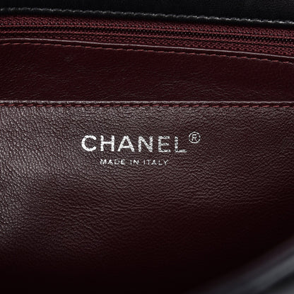 Chanel Lambskin Quilted Jumbo Single Flap Black 6 of 13