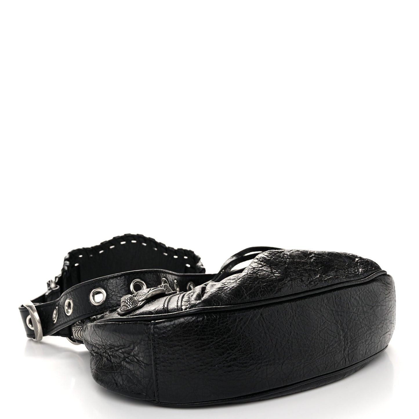 Agneau Arena Le Cagole Shoulder Bag XS Black