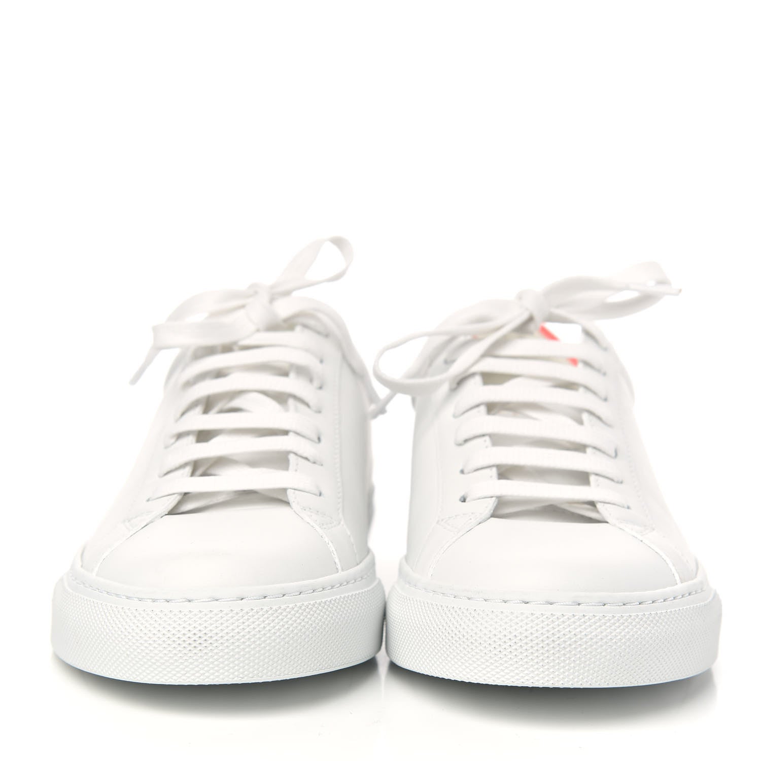 Givenchy Calfskin Womens Urban Street Sneakers 37 White Neon Pink 2 of 9