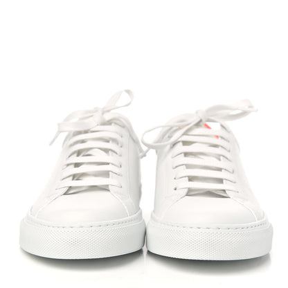 Givenchy Calfskin Womens Urban Street Sneakers 37 White Neon Pink 2 of 9