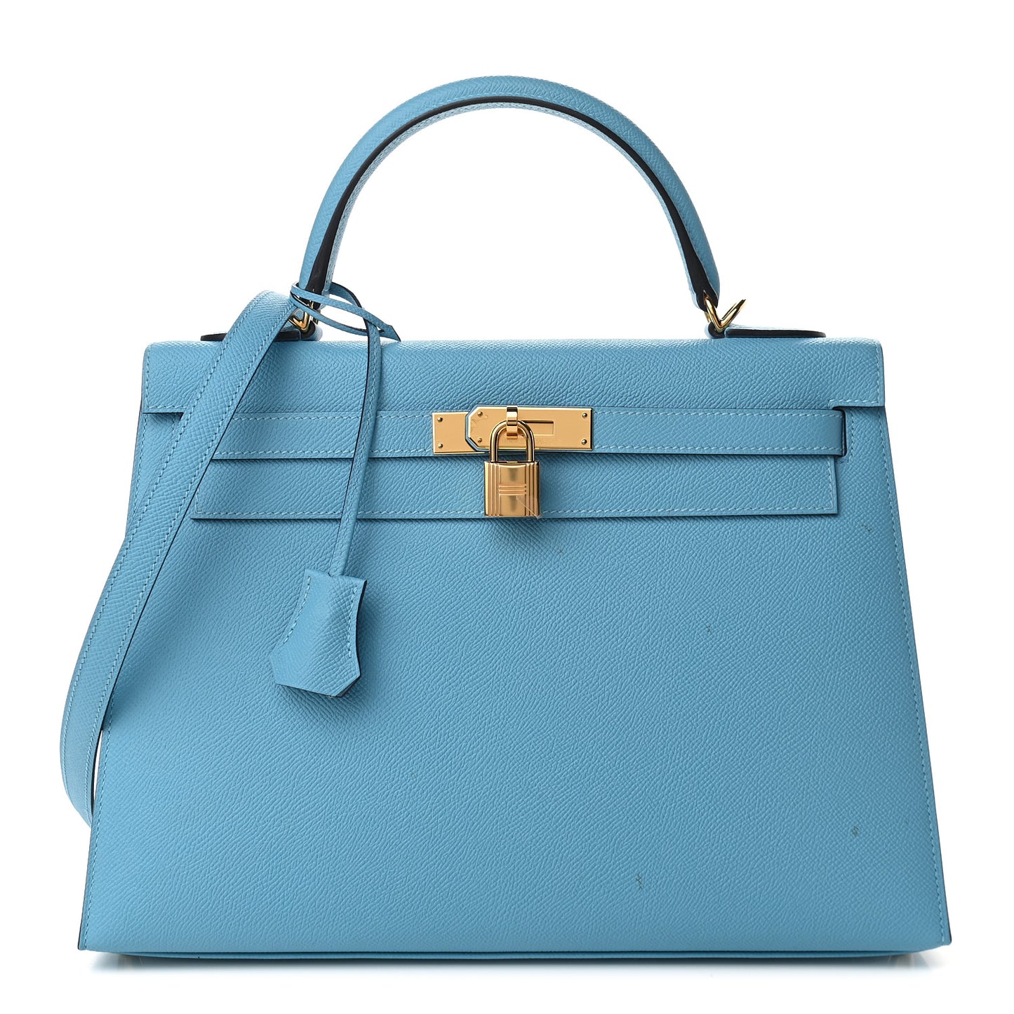 Epsom Kelly Sellier 32 Bleu Du Nord