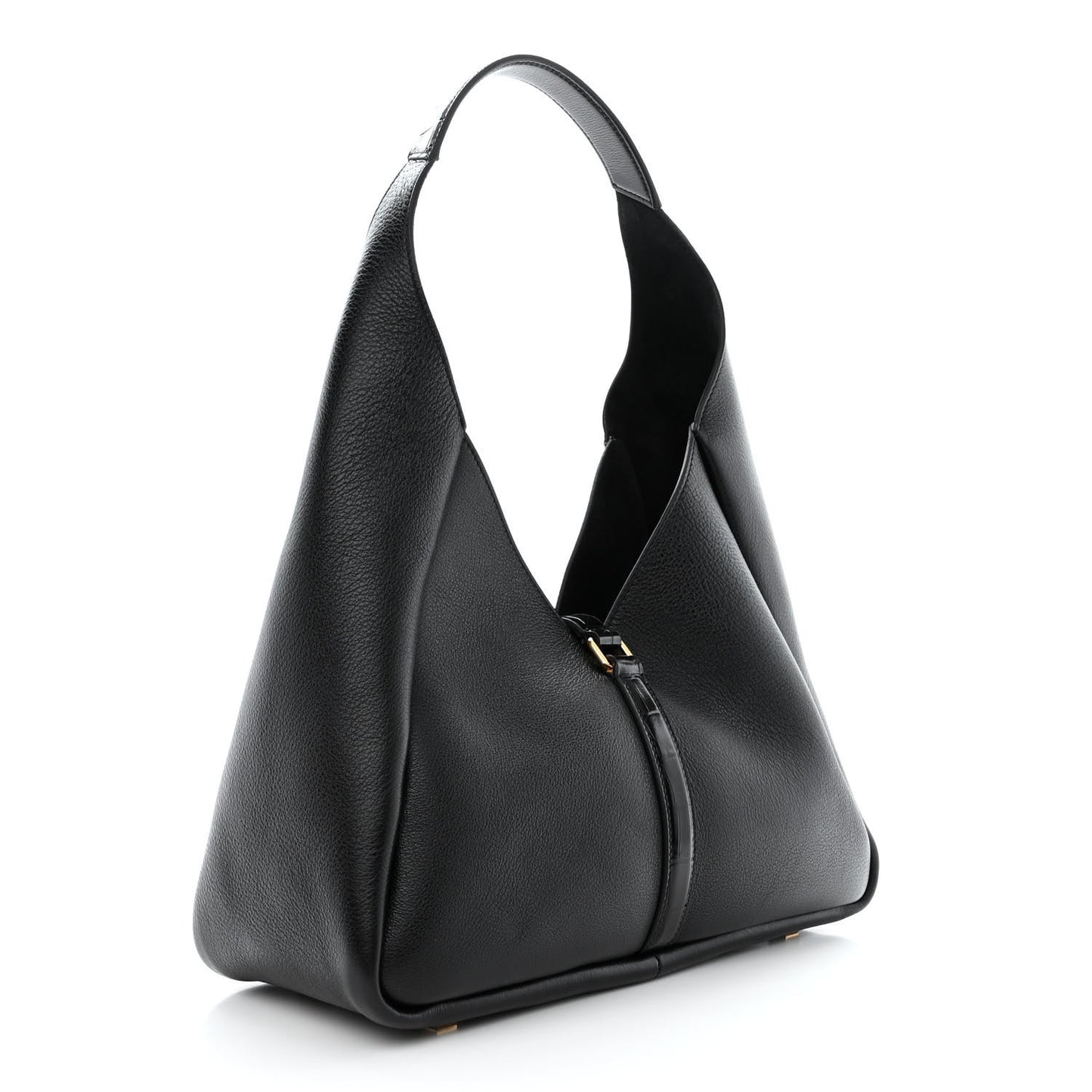 Calfskin Medium G-Lock Hobo Black
