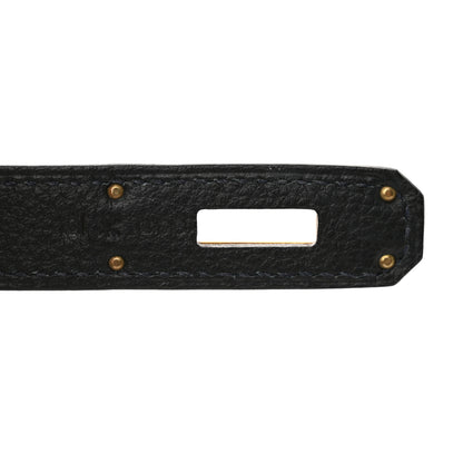 Hermes Togo Birkin 30 Bleu Ocean 7 of 12