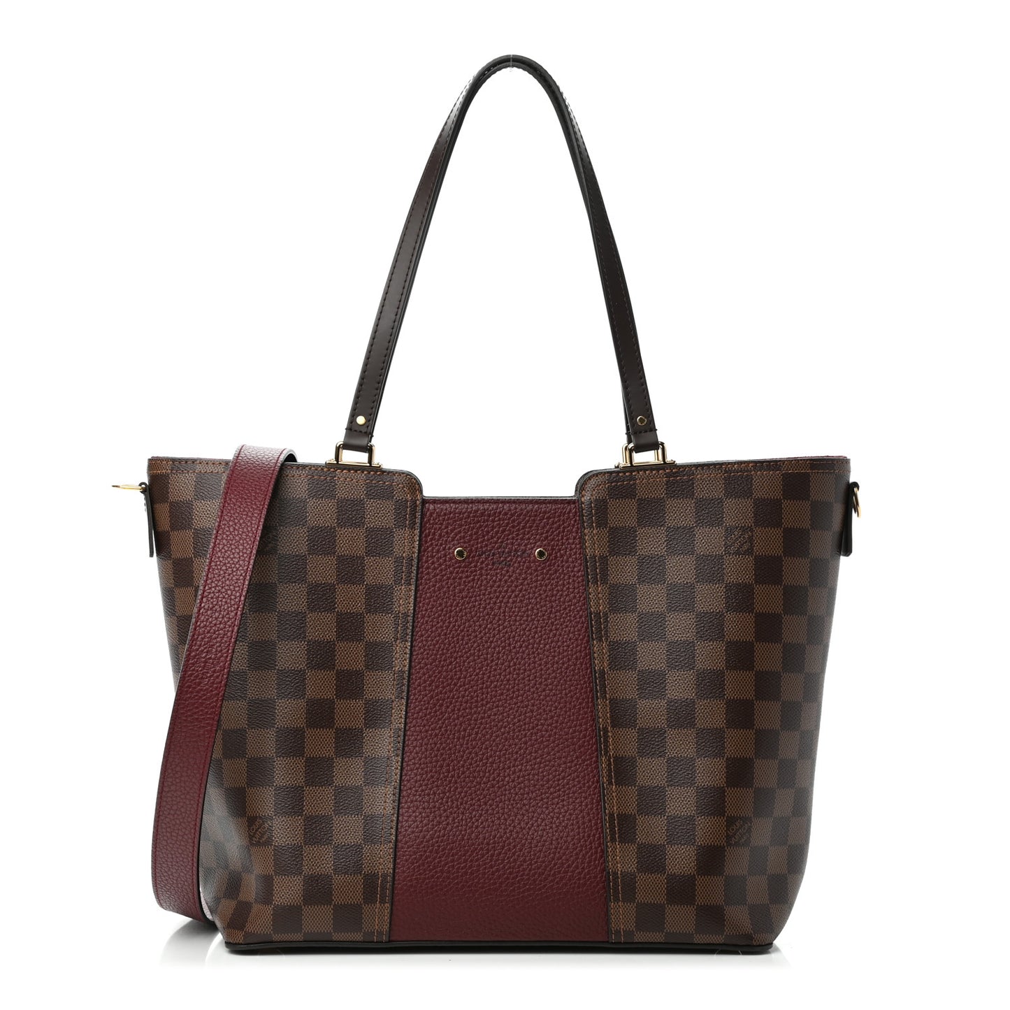 Damier Ebene Taurillon Jersey Bordeaux