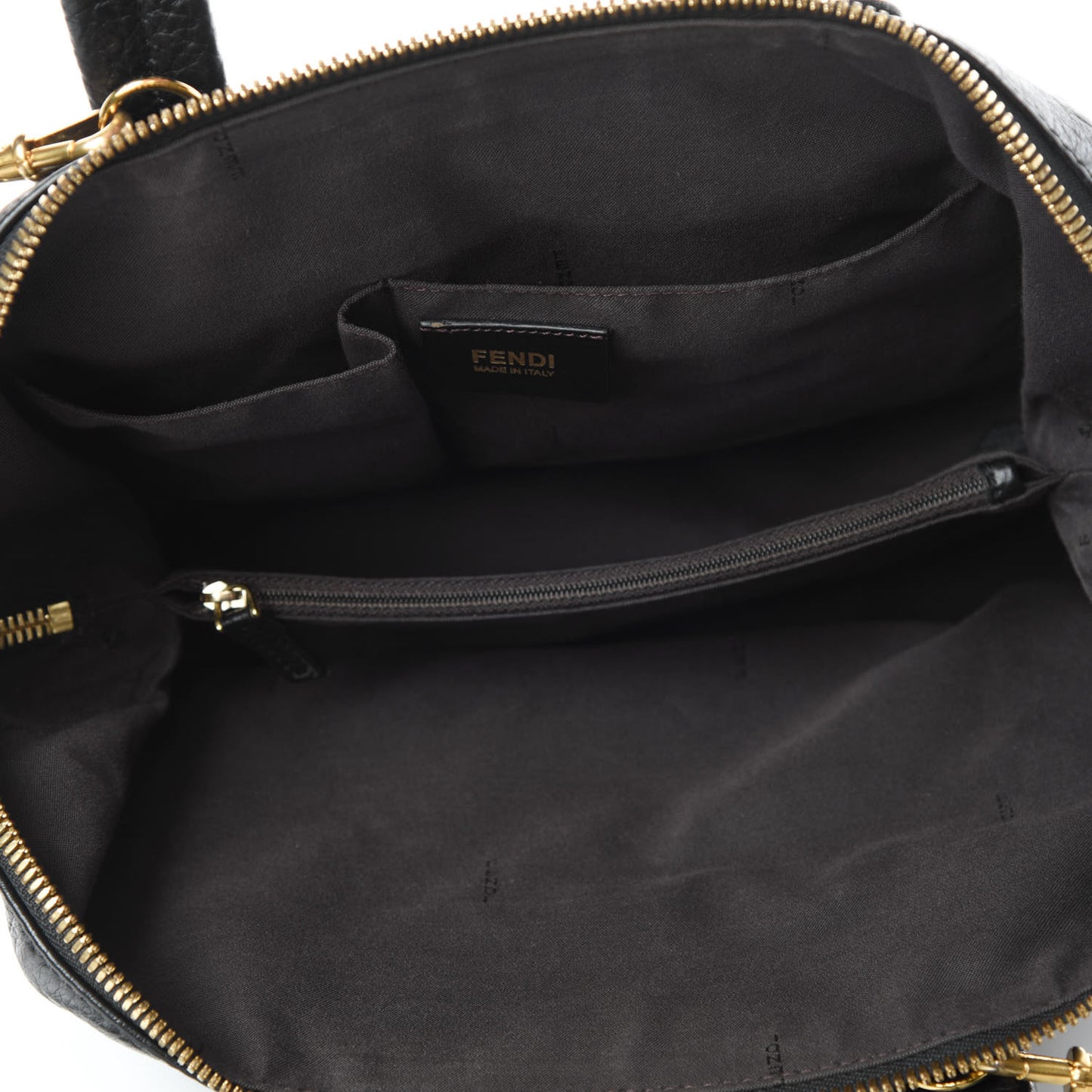 Pebbled Calfskin Small Chameleon Tote Black