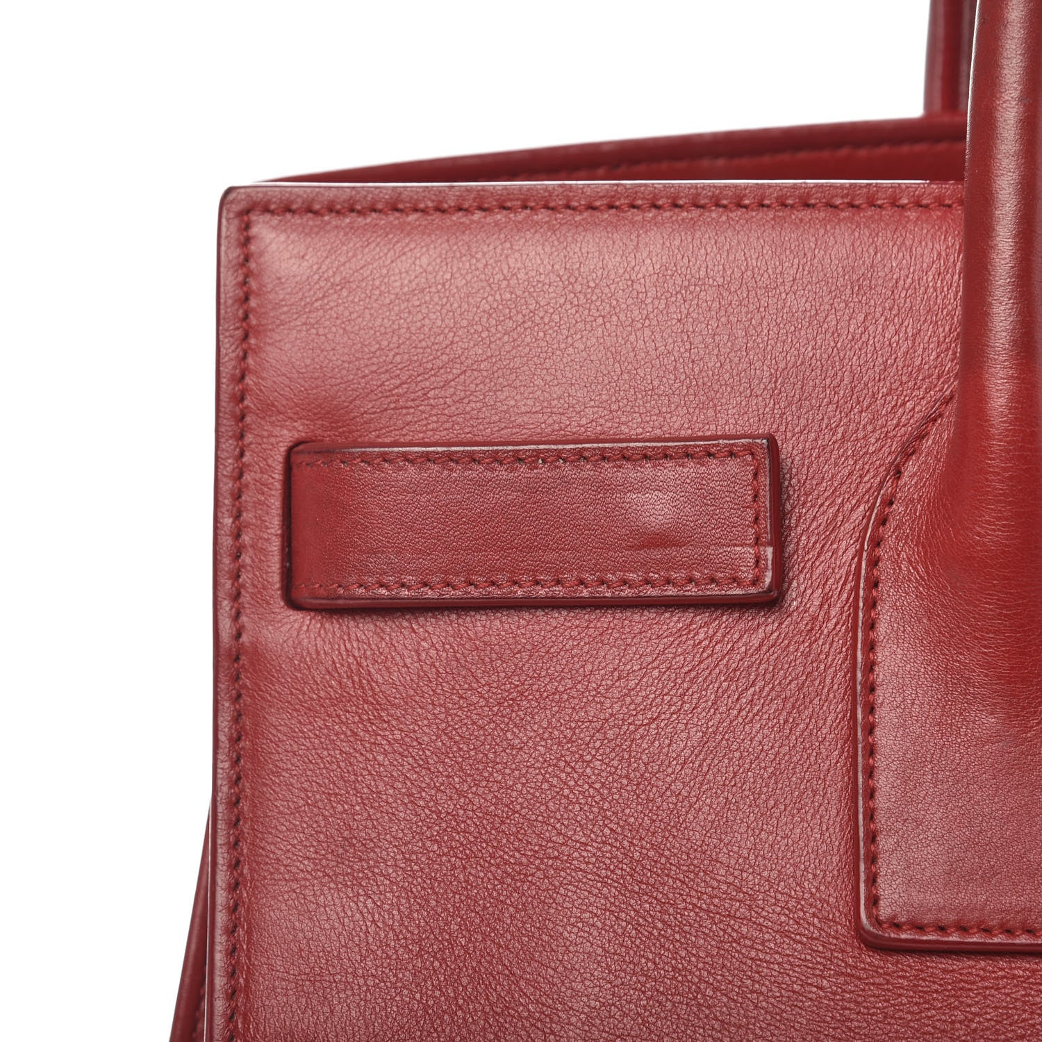 Saint Laurent Calfskin Small Sac De Jour Rouge Orient 12 of 24