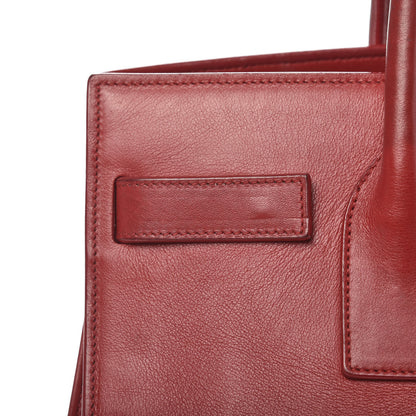 Saint Laurent Calfskin Small Sac De Jour Rouge Orient 12 of 24