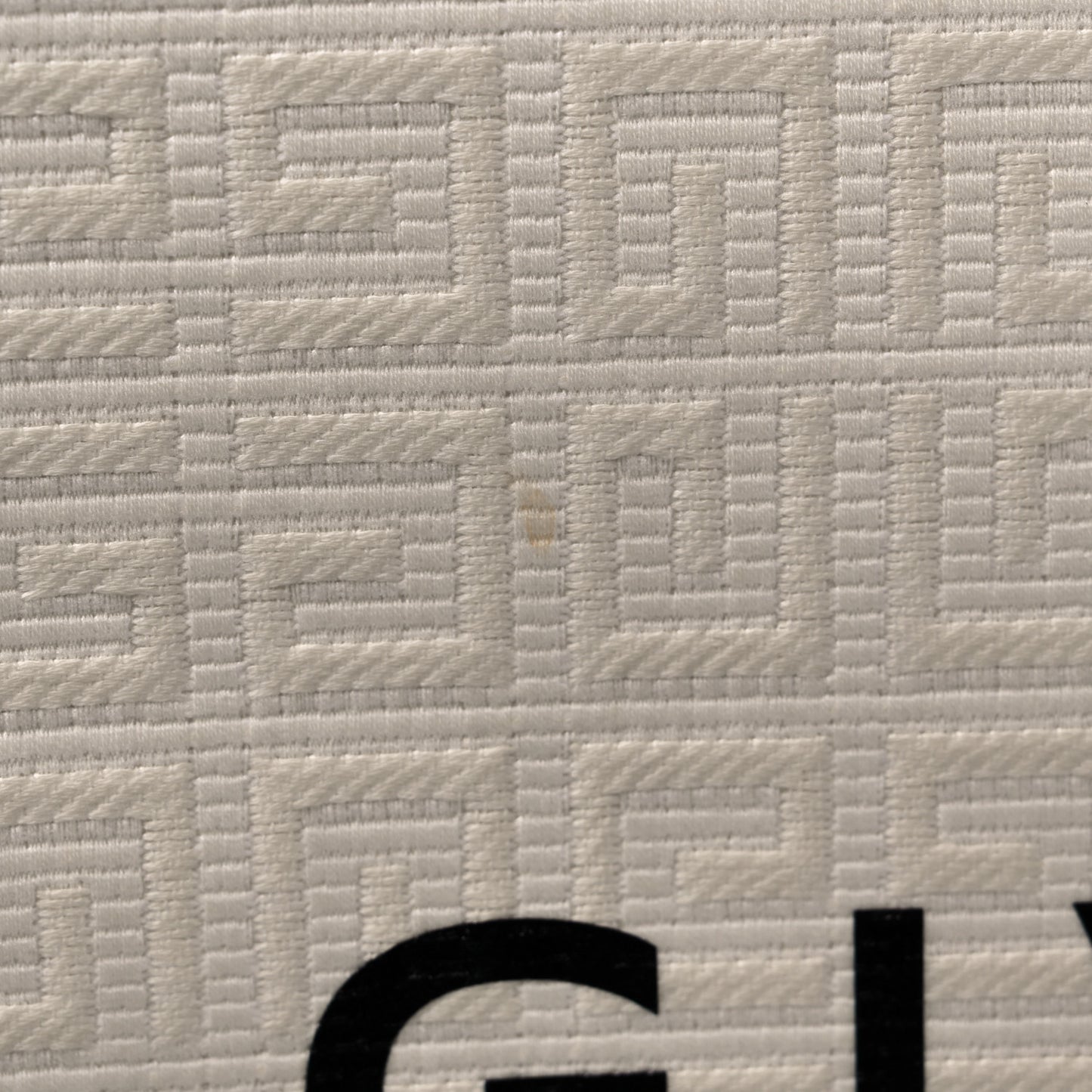 Canvas Logo 4G Embossed Medium Tote Beige Black