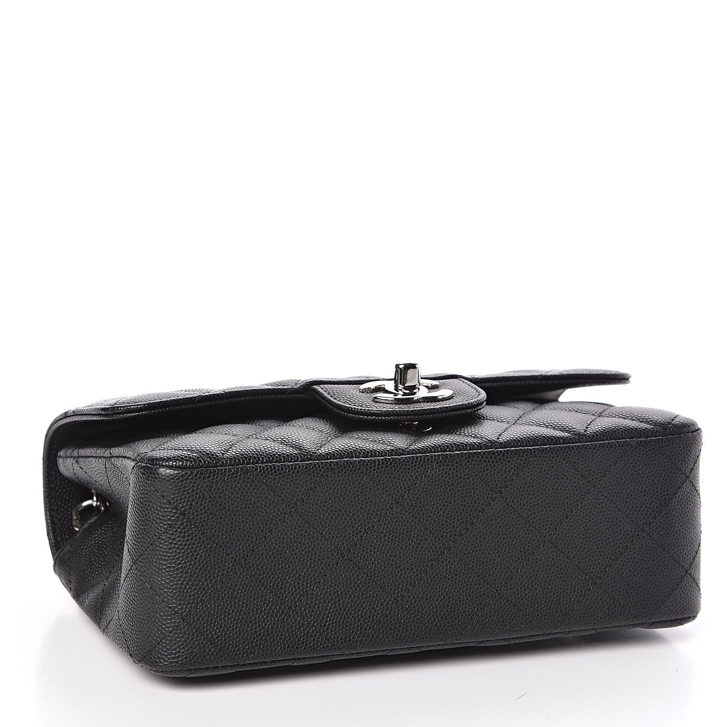 Chanel Caviar Quilted Mini Rectangular Flap Black 4 of 11