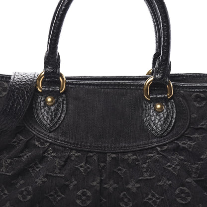 Louis Vuitton Denim Neo Cabby GM Black 10 of 10