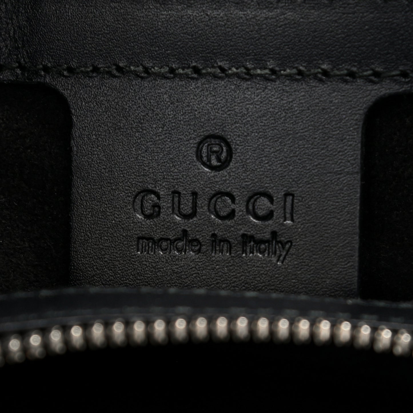 GG Supreme Monogram Caleido Web Vertical Tote Black