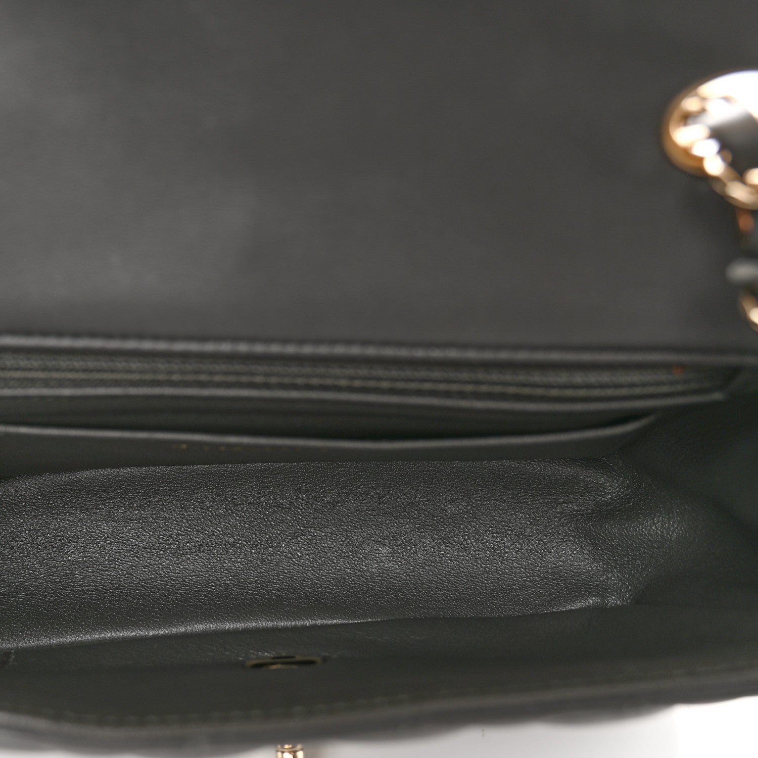Chanel Lambskin Quilted Mini Rectangular Flap Dark Grey 5 of 11
