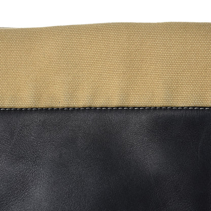 Celine Lambskin Calfskin Band Twisted Cabas Black 14 of 19