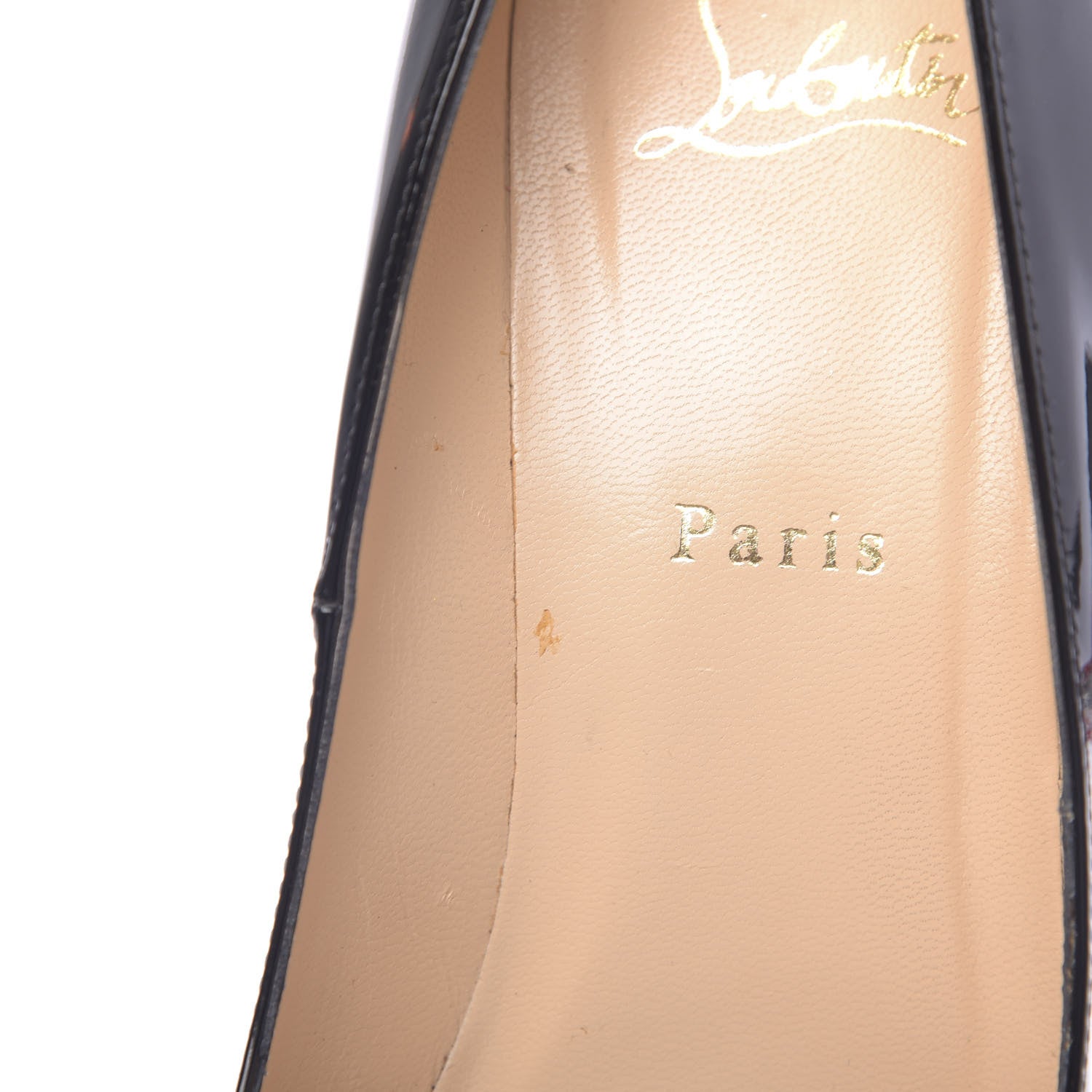 Christian Louboutin Patent Bianca 120 Pumps 39.5 Black 10 of 11