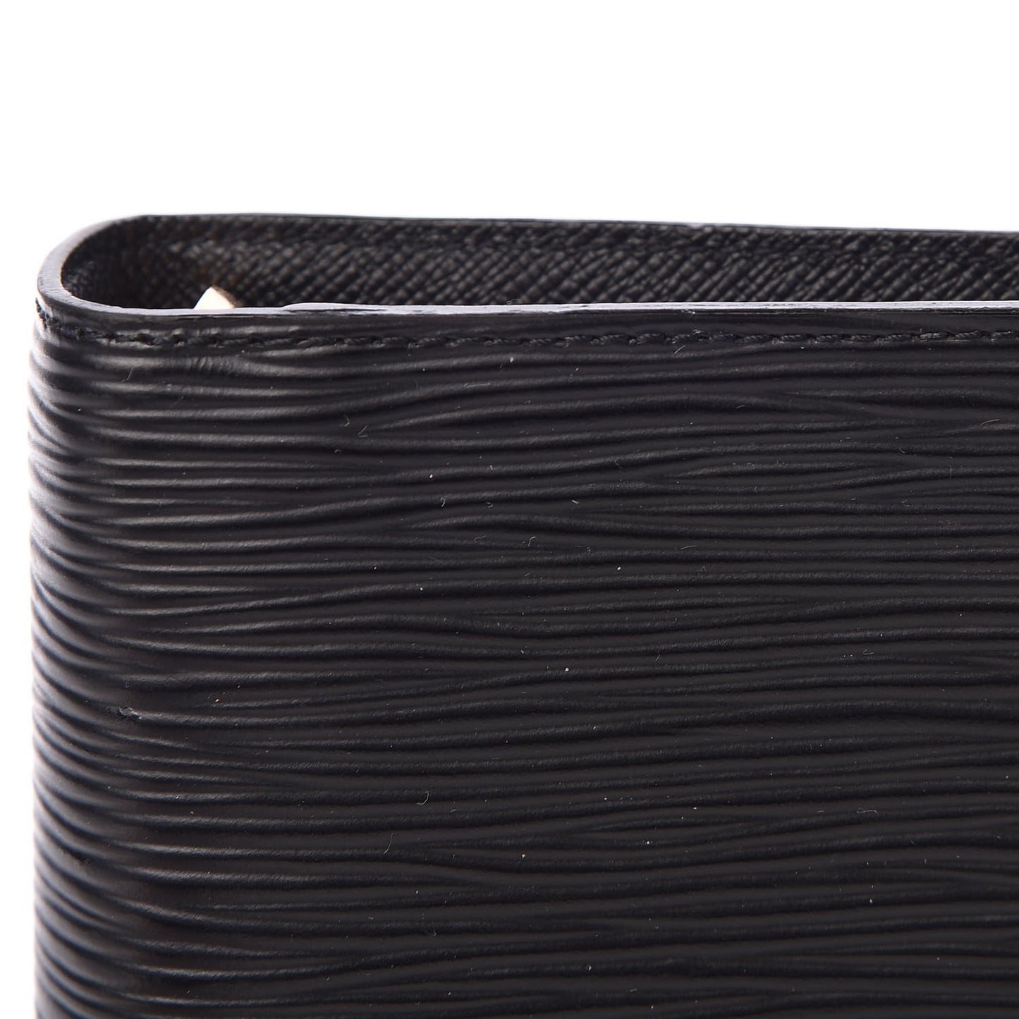 Epi Medium Ring Agenda Cover Black