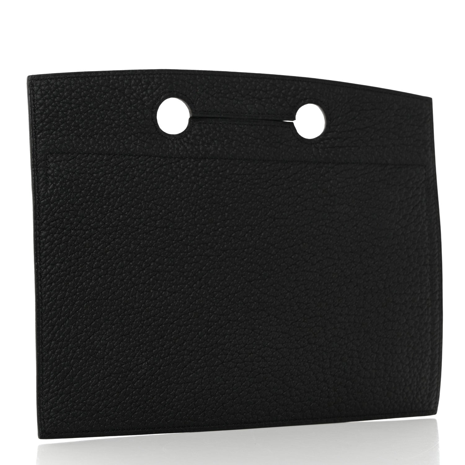 Hermes Togo Backpocket Pouch 25 Black 2 of 7