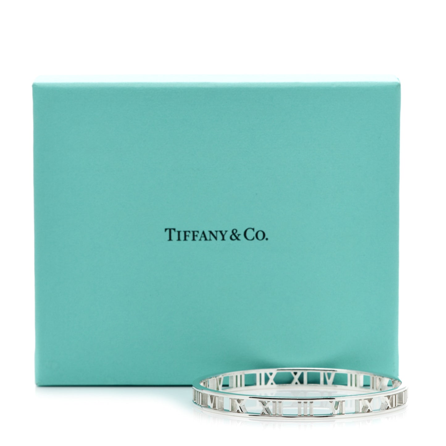 Sterling Silver Narrow Atlas Open Bangle Bracelet