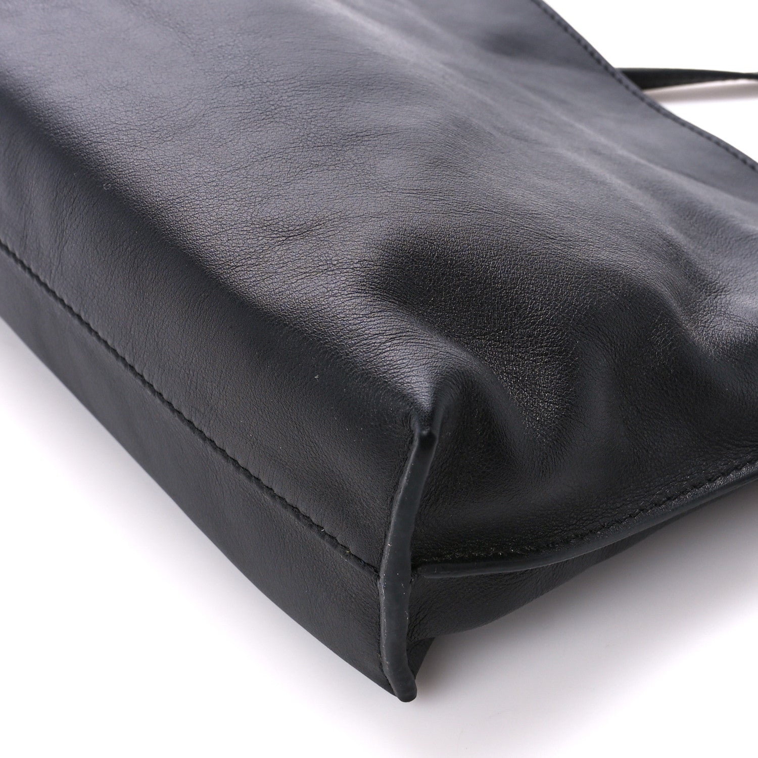 Loewe Calfskin Mini Flamenco Knot Clutch Black 10 of 10