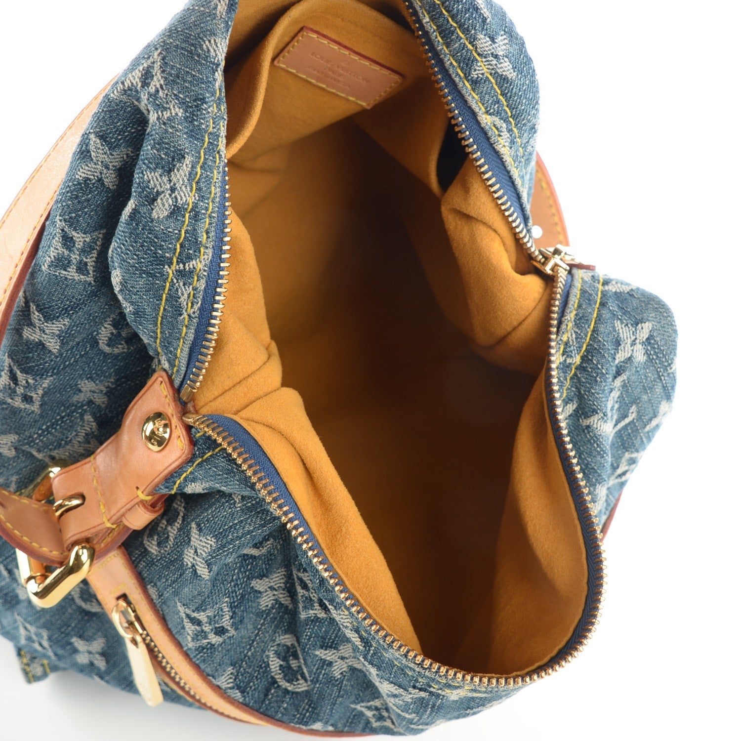 Louis Vuitton Denim Baggy GM Blue 7 of 7
