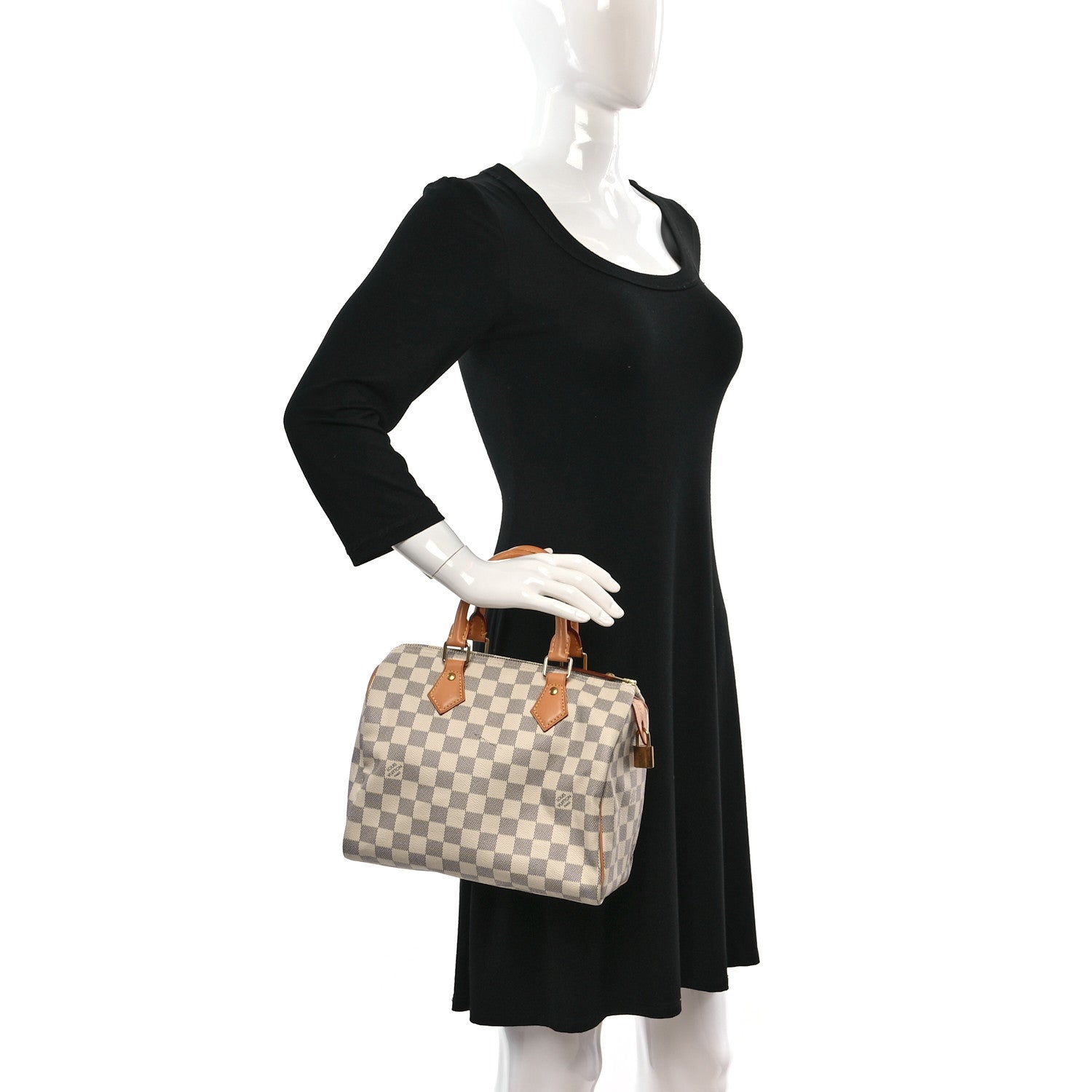 Louis Vuitton Damier Azur Speedy 25 2 of 9