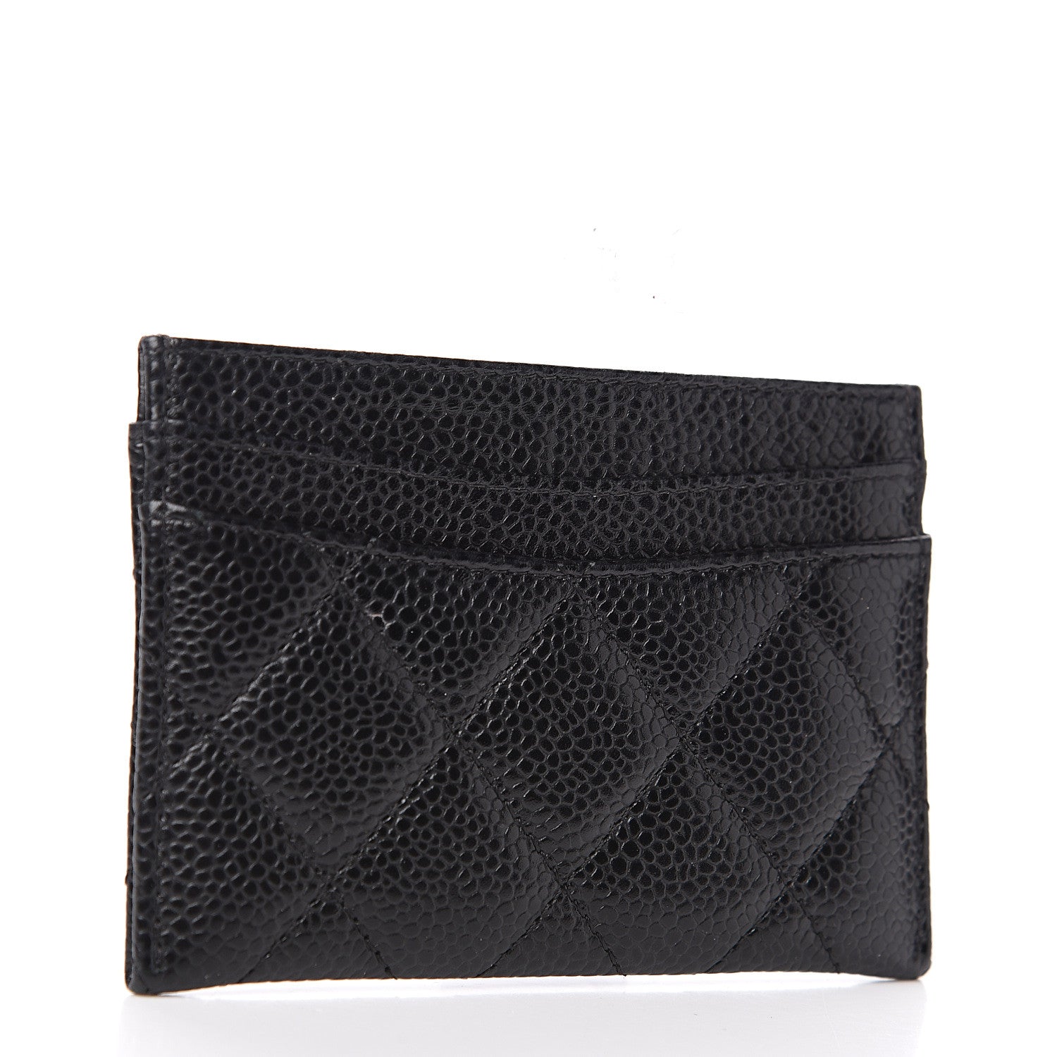 Chanel Caviar Quilted Card Holder Black 2 of 9