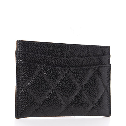 Chanel Caviar Quilted Card Holder Black 2 of 9
