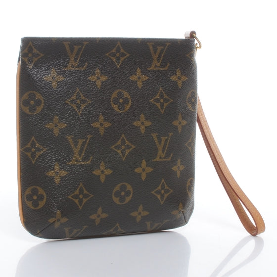 Monogram Partition Wristlet