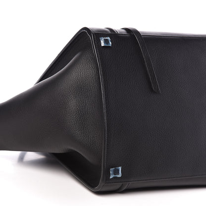 Celine Supple Calfskin Medium Phantom Luggage Black 12 of 13