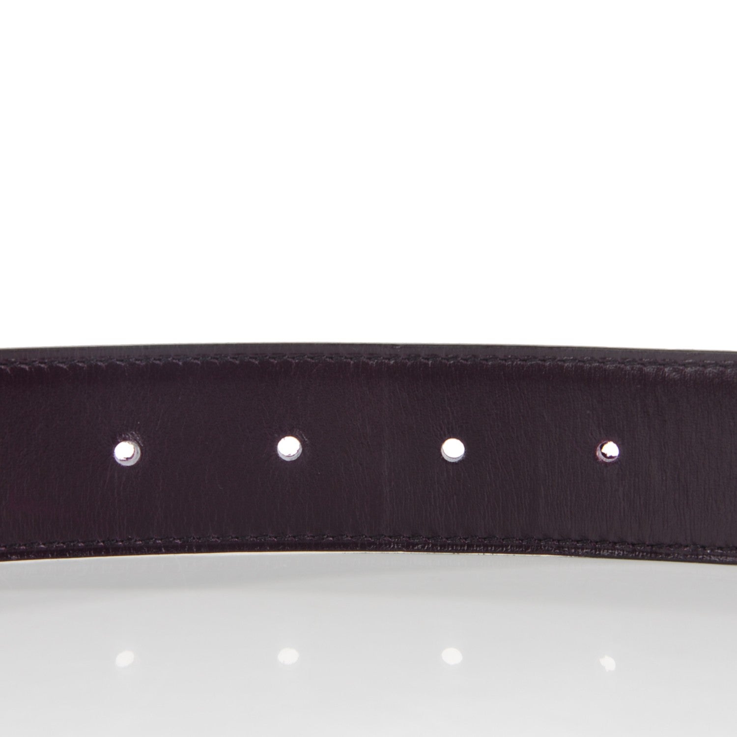 Hermes Box Evercolor 32mm Belt Strap 85 Raisin Ultraviolet 6 of 7