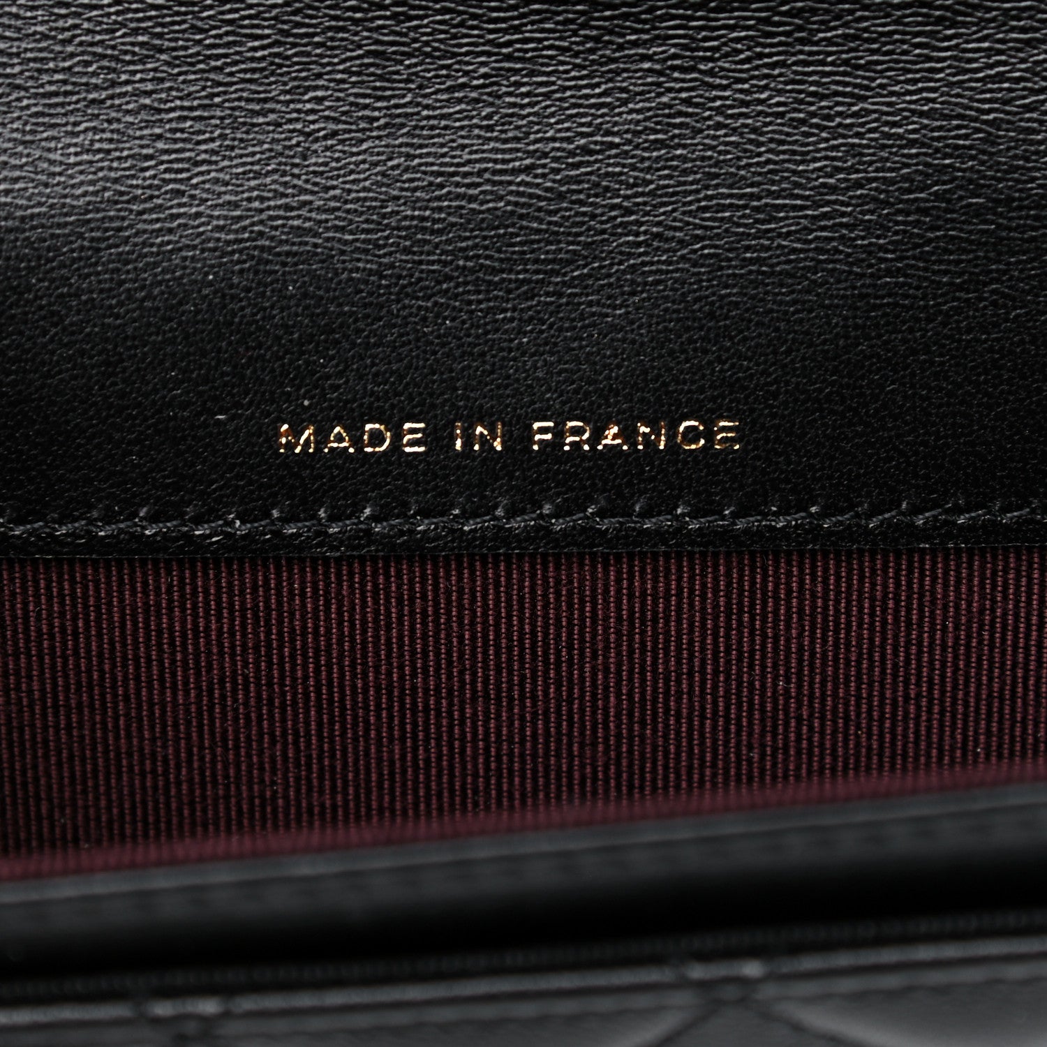 Chanel Lambskin Quilted Flap Card Holder Wallet Black 7 of 9