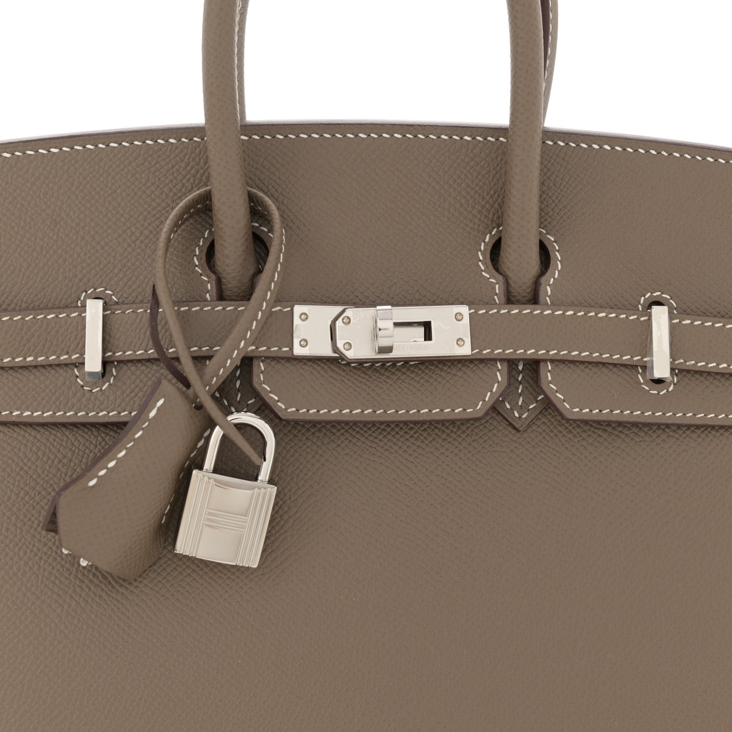 Hermes Epsom Birkin Sellier 25 Etoupe 9 of 11