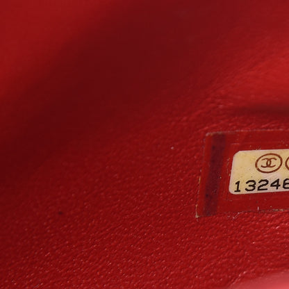 Chanel Lambskin Quilted Mini Square Flap Red 7 of 14