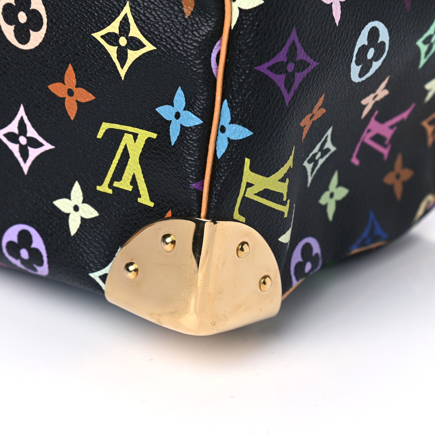 Louis Vuitton Monogram Multicolor Speedy 30 Black 8 of 18