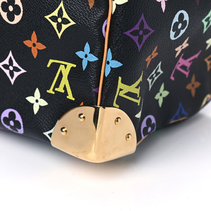 Louis Vuitton Monogram Multicolor Speedy 30 Black 8 of 18