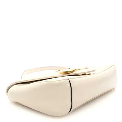 Gucci Calfskin Matelasse Small GG Marmont Shoulder Bag White 4 of 10