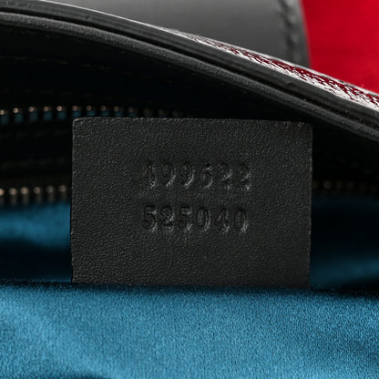 Gucci Suede Patent Medium Dionysus Bucket Bag Red 7 of 11