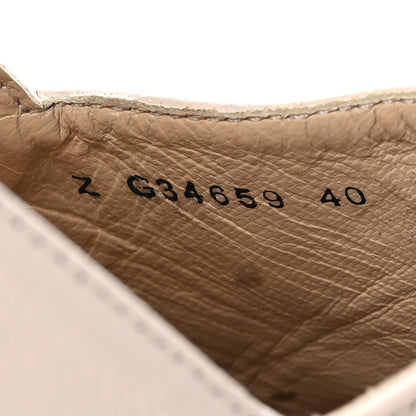 Chanel Lambskin Suede CC Espadrille Wedges 40 Beige Black 6 of 9