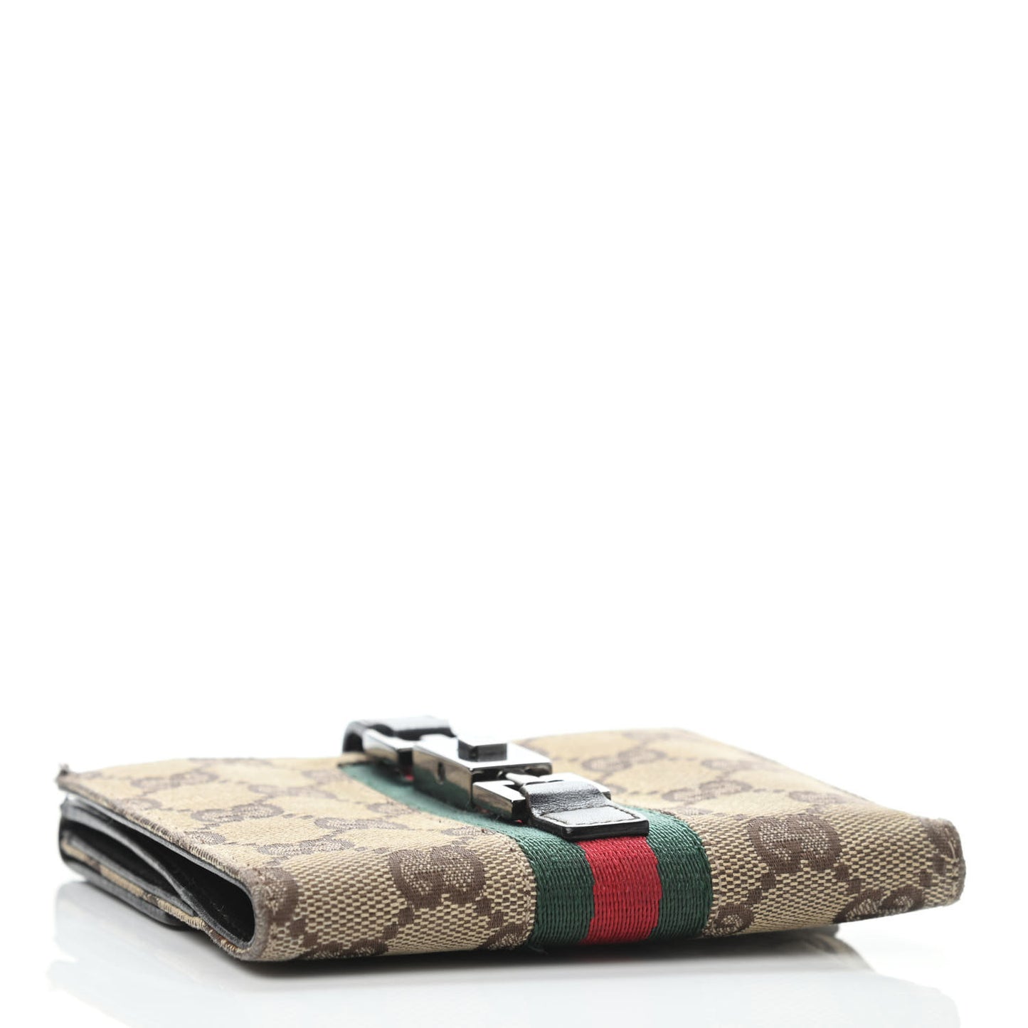 Monogram Web Wallet Brown