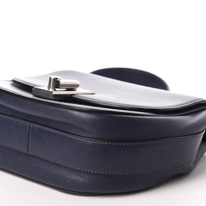 Marc Jacobs Calfskin West End The Jane Saddle Bag Navy 7 of 13