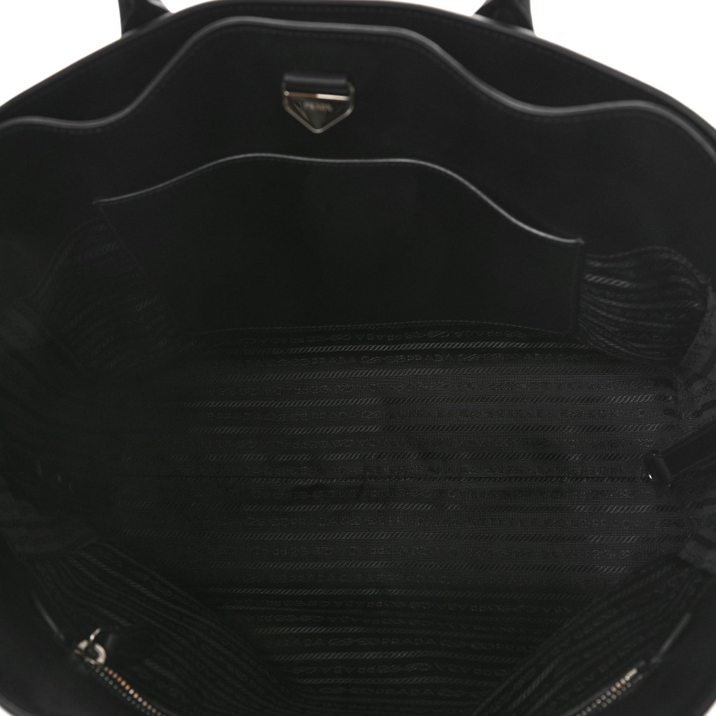 City Calf Tote Black