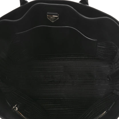 Prada City Calf Tote Black 5 of 9