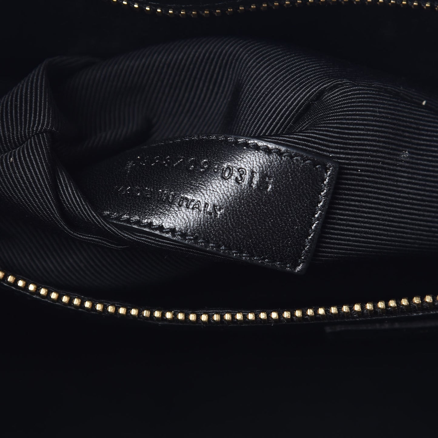 Calfskin Small Sac De Jour Black