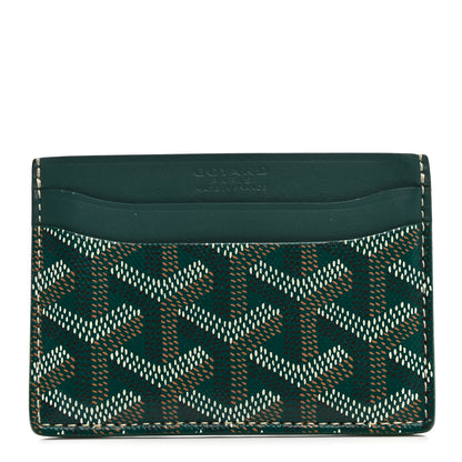 Goyard Goyardine Saint Sulpice Card Holder Green 1 of 8